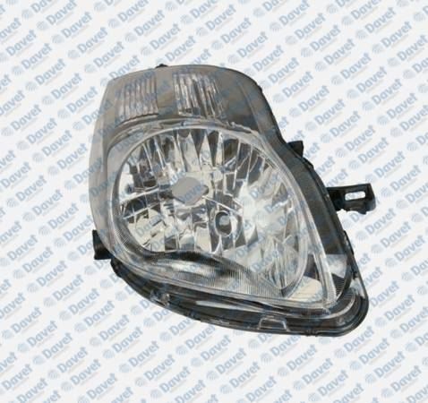 VALEO 43937 Far Sag Motorlu Yaris Sport 06> / H4